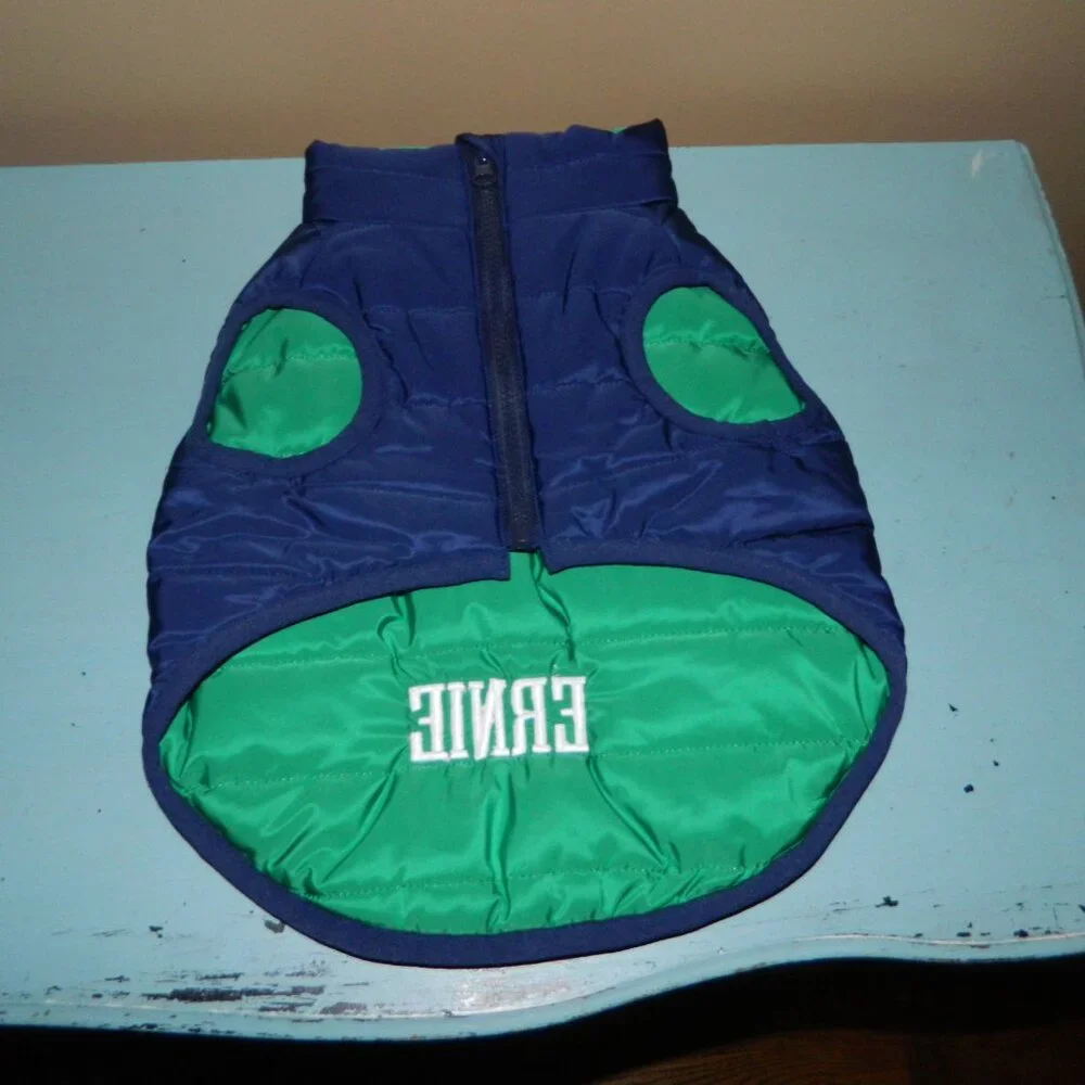 Mark & Graham Quilted Puffer Dog Jacket Size S 